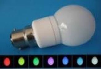 LED Colour Changing Bulb 1W
